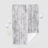 Grijze marmer- en strippatroon golfhanddoek (Insitu)