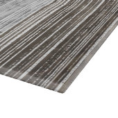 Grijze marmer- en strippatroon snijplank (Hoek)