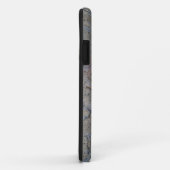 Grijze marmer Gedroogde iPhone 5 Aangepaste Hoesje (Achterkant/rechts)