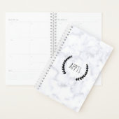 grijze marmer graniet modern chic - afspraak planner (Display)