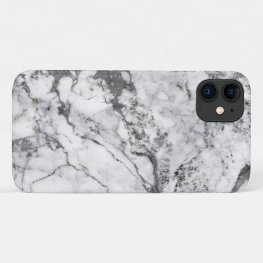 Grijze Marmer Iphone-draagtas Case-Mate iPhone Case (Achterkant (horizontaal))