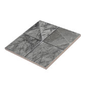 Grijze marmer keramische tegels tegeltje (Zijkant)