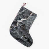 Grijze marmer kleine kerstsok (Voorkant (Hangend))