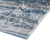 Grijze marmer snijplank (Hoek)