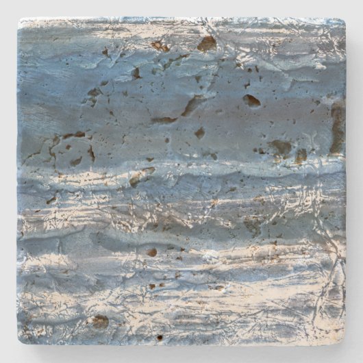 Grijze marmer stenen onderzetter (Voorkant)