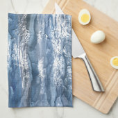 Grijze marmer theedoek (Quarter Fold)