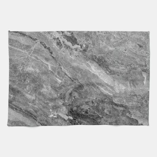 Grijze marmer theedoek (Horizontaal)