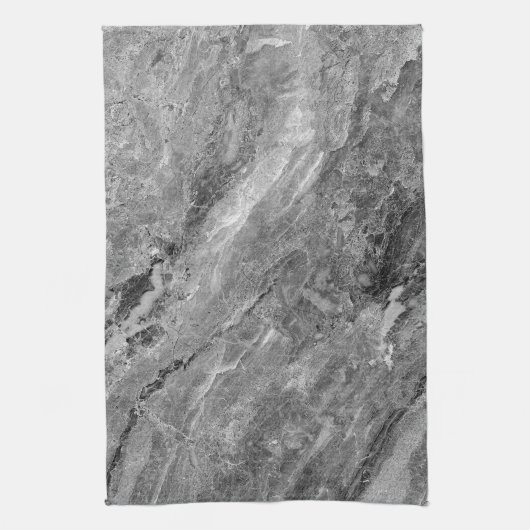 Grijze marmer theedoek (Verticaal)