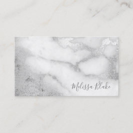 grijze marmer visitekaartje