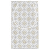 Grijze Marokkaanse cirkel met een aangepast vakant Klein Cadeauzakje (Achterkant)