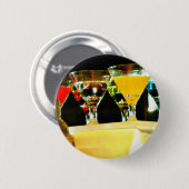 grijze martinis ronde button 5,7 cm (Voorkant /achterkant)