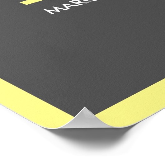 Grijze materie poster (Hoek)