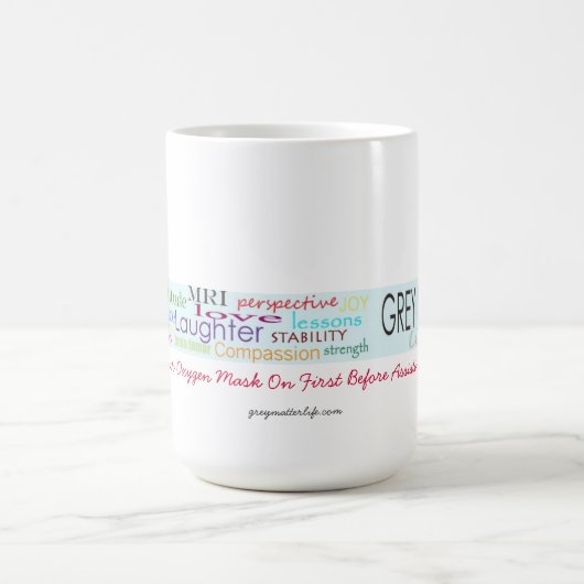 Grijze matter Life Mok (Center)