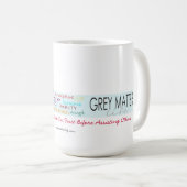 Grijze matter Life Mok (Voorkant rechts)