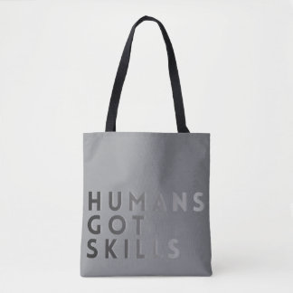 Grijze Mensen Hebben Vaardigheden Tote Bag