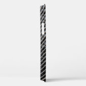 Grijze metalen lijst Case-Mate iPhone case (Achterkant / Rechts)