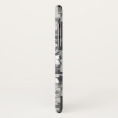 Grijze militaire bakstenen Case-Mate iPhone case (Achterkant/links)