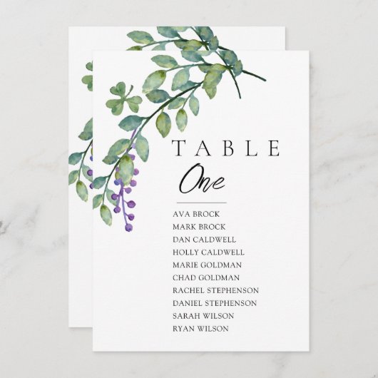 Grijze minimale zitrooster kaart (Voorkant / Achterkant)