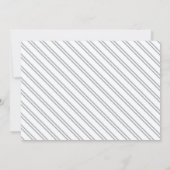 Grijze minimalistische 'Hallo Nieuwjaar' fotocolla (Achterkant)