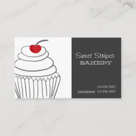 Grijze modder visitekaartjes voor gebruik op taart