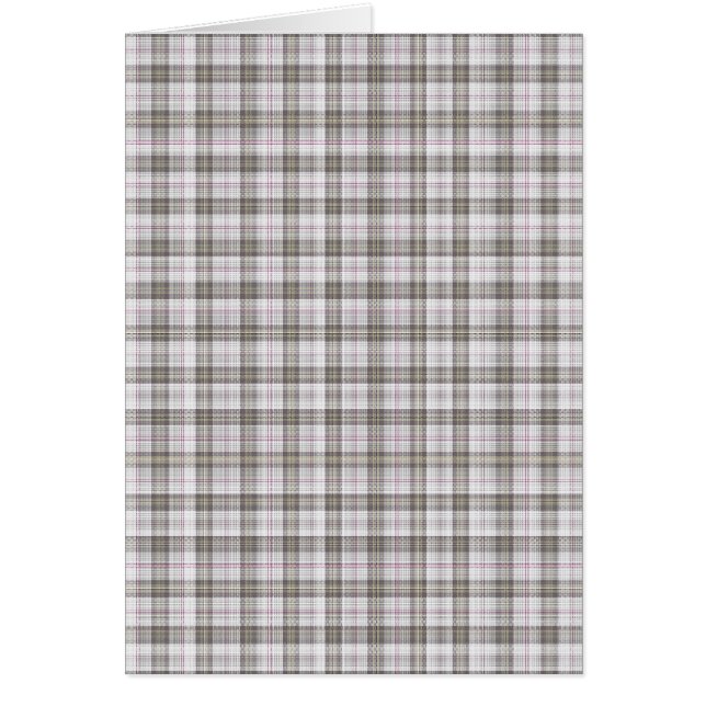 Grijze mode tartan (Voorkant)