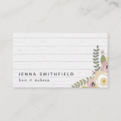 Grijze Mode Visitekaartje (Voorkant)