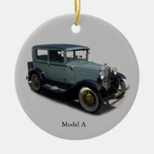 Grijze model A-versiering Keramisch Ornament