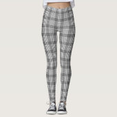 Grijze, moderne speldenLeggings Leggings (Voorkant)