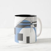 Grijze Mok van Dazzle (Voorkant rechts)