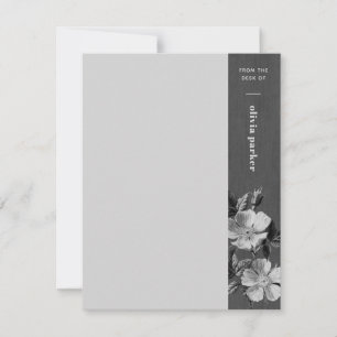 Grijze monochromatische Bloemen Bloemen Bloemen St