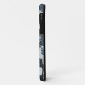 Grijze monochrome abstracte schaduwen Case-Mate iPhone case (Achterkant/links)
