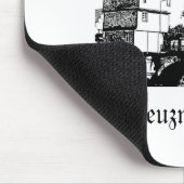 Grijze muizenblok muismat (Hoek)