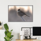 grijze munt 2 poster (Thuiskantoor)