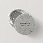 Grijze Muur Professionele Unieke Klassieke Eenvoud Ronde Button 3,2 Cm (Voorkant /achterkant)