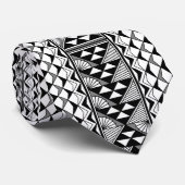 Grijze Native Sun en Regen Stropdas (Opgerold)