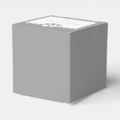 Grijze nautische anchor bedankdoosjes (Achterkant)