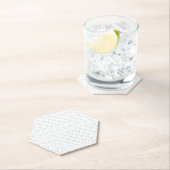 Grijze Nikkel Stip Kartonnen Onderzetters (Insitu)