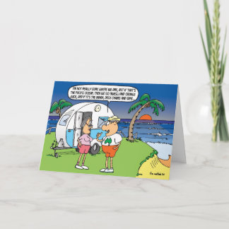 Grijze nomadenKerstkaart Feestdagen Kaart