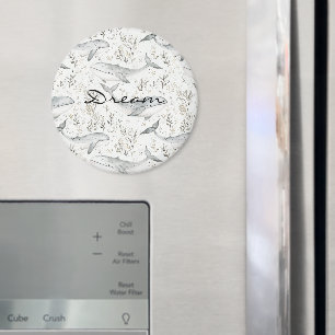 Grijze Oceaan Walvissen Magneet
