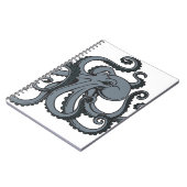 Grijze octopus notitieboek (Linkerzijde)