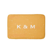 Grijze of grijze weg op maat badmat (Voorkant)