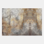  Grijze olievlek Inpakpapier Vel (Voorkant 2)