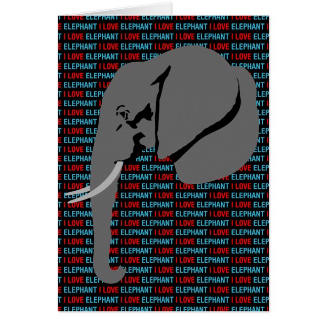 Grijze olifant (Voorkant)