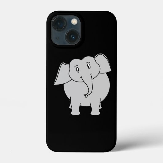 Grijze olifant. Case-Mate iPhone case (Achterkant)