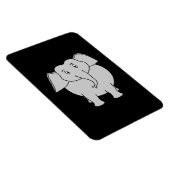 Grijze olifant. magneet (Rechterzijde)