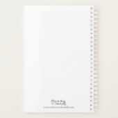 Grijze olifant Planner (Achterkant)