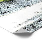 Grijze olifant poster (Hoek)