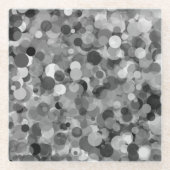 Grijze Onderzetter Glazen Onderzetter (Voorkant)