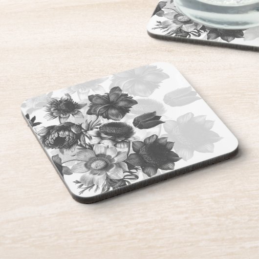 Grijze Onderzetters Bouquet Cork (Linkerzijde)