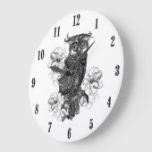 Grijze orchideeën Zwarte witte orchideeën Grote Klok (Hoek)